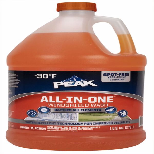 Peak All in One -30 deg Windshield Cleaner/De-Icer 1 gal