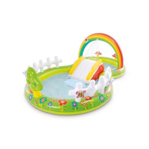 Intex 119 gal Inflatable Pool 4 ft. H X 6 ft. W X 10 ft. L