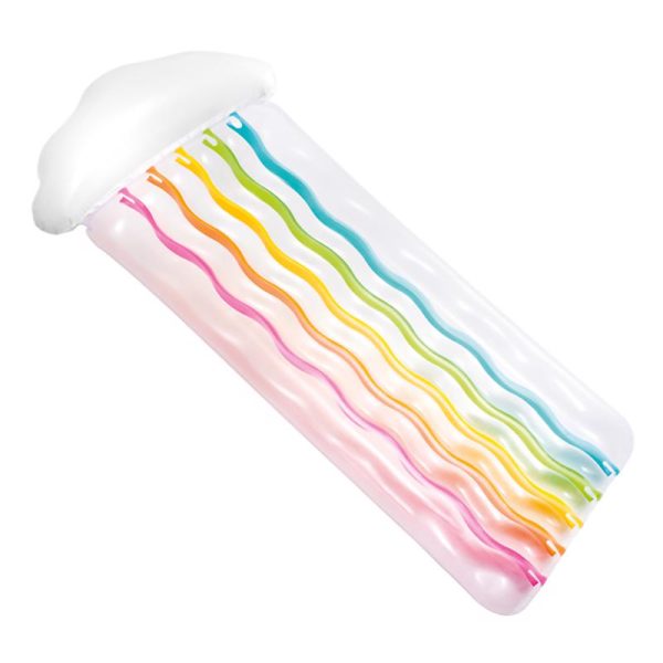 Intex Rainbow Vinyl Inflatable Rainbow Cloud Pool Float