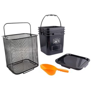 Oklahoma Joe's Plastic Pellet Bucket Kit 10.8 in. L X 10.8 in. W
