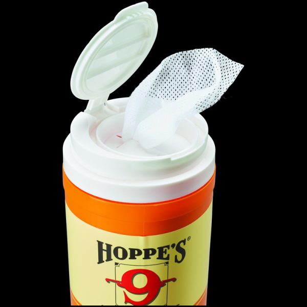Hoppe's No. 9 Lubricating Gun Oil Field Wipes 5 oz 60 pc