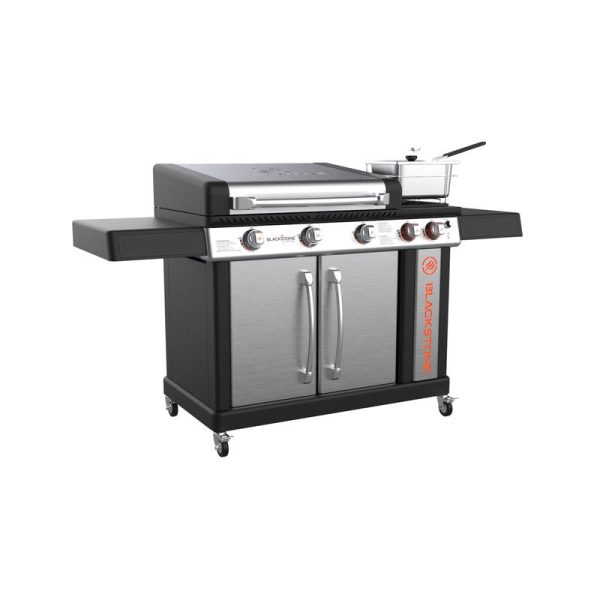 Blackstone Culinary 5 Burner Liquid Propane Outdoor Griddle Black/Silver
