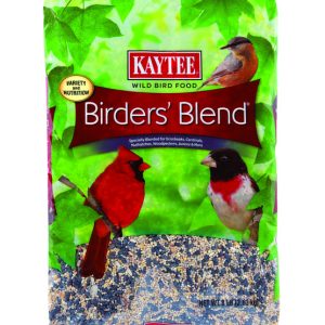 Kaytee Birders Blend Songbird Black Oil Sunflower Seed Wild Bird Food 8 lb