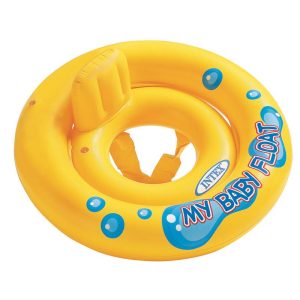 Intex Yellow Vinyl Inflatable Baby Float
