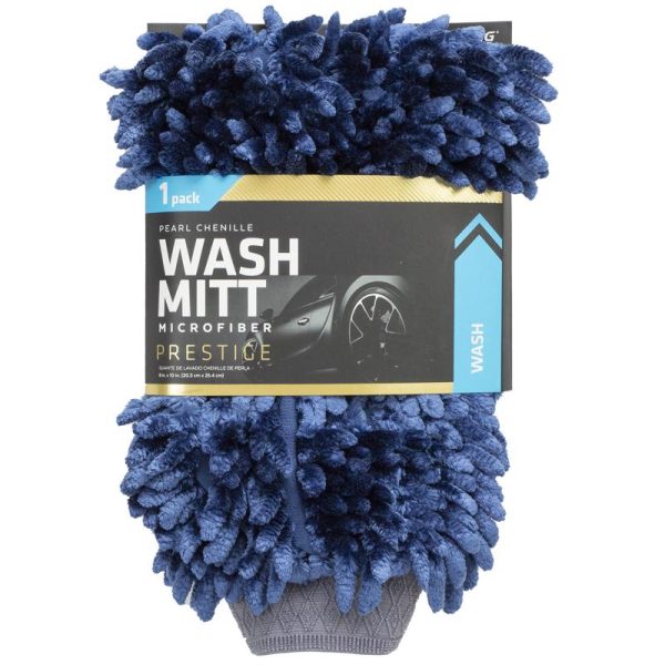 Viking 10 in. L X 8 in. W Chenille Wash Mitt 1 pk