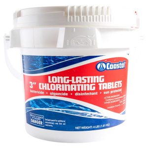 Coastal Long Lasting Tablet Chlorinating Chemicals 4 lb