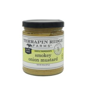Terrapin Ridge Farms Smokey Onion Mustard 8.5 oz Jar