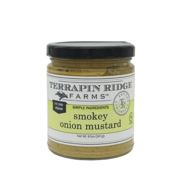 Terrapin Ridge Farms Smokey Onion Mustard 8.5 oz Jar