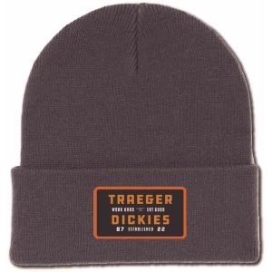Dickies Traeger Beanie Heather Gray One Size Fits Most