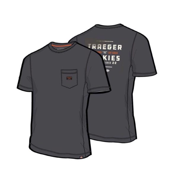 Dickies Traeger Tee Shirt Charcoal Gray XL