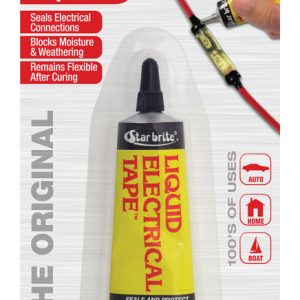 Star Brite 4 in. W X 7 in. L Black Vinyl Liquid Electrical Tape