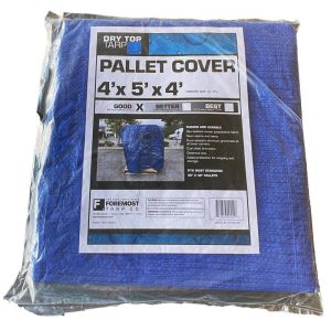 Foremost Tarp Co. Dry Top 4 ft. W X 5 ft. L Medium Duty Polyethylene Tarp Blue