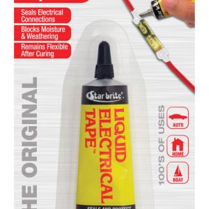 Star Brite 4 in. W X 7 in. L White Vinyl Liquid Electrical Tape