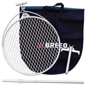 Breeo Outpost Silver Camp Grill 34 in. H X 22 in. W 1 pk