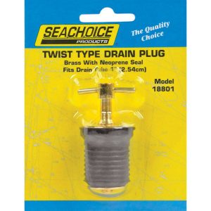 Seachoice Brass 6.8 in. L X 1 in. W Drain Plug