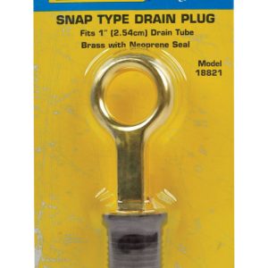 Seachoice Brass 6.5 in. L X 1 in. W Drain Plug