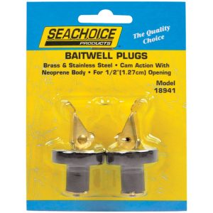 Seachoice Neoprene 1/2 in. W Deck and Baitwell Plugs 1 pk