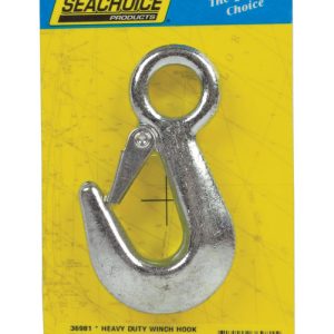 Seachoice Zinc-Plated Steel 3-7/8 in. L X 5/8 in. W Winch Hook 1 pk