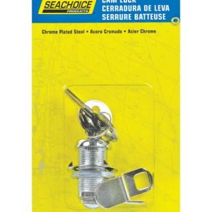 Seachoice Chrome-Plated Steel 1-1/8 in. L X 7.2 in. W Cam Lock Set 4 pk