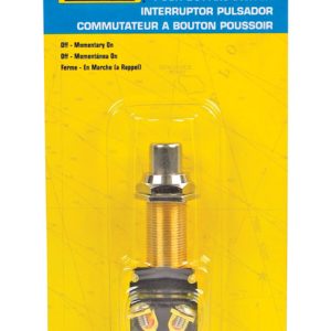 Seachoice Push Button Starter/Horn Switch Brass