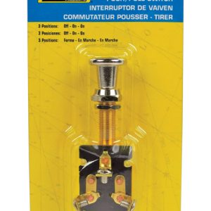 Seachoice Push-Pull Switch Brass