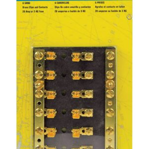 Seachoice Fuse/Terminal Block Brass