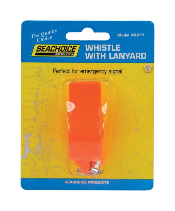 Seachoice Plastic Whistle 1 pk