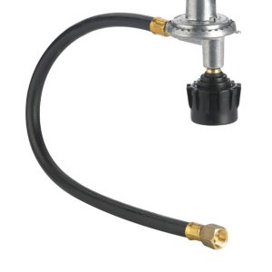 Grill Mark Rubber Gas Line Hose and Regulator 4.5 in. W