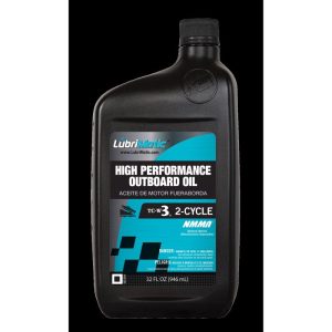 Lubrimatic TC-W3 2-Cycle Outboard Motor Oil 1 qt 1 pk
