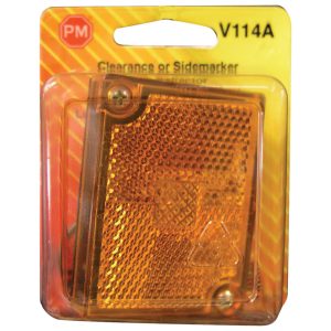 Peterson Amber Square Clearance/Side Marker Light