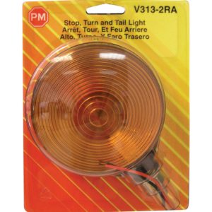 Peterson Amber/Red Round Parking/Turn/Warning Light