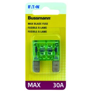 Bussmann 30 amps MAX Green Blade Fuse 1 pk