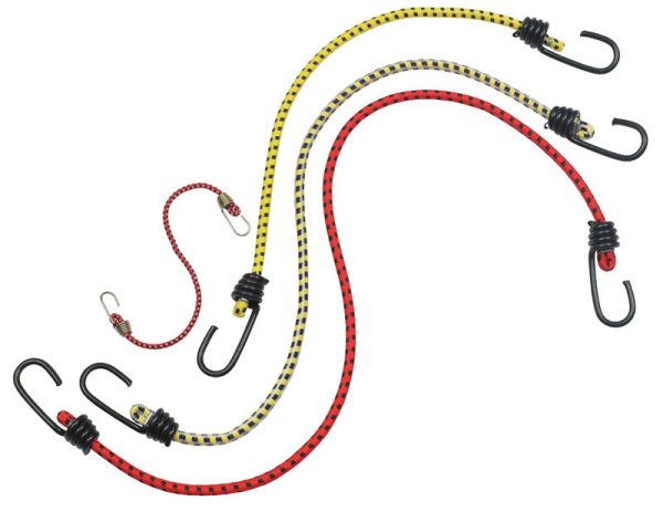 Keeper Assorted Bungee Cord Set asst in. L 12 pk