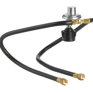Grill Mark Rubber Gas Line Hose and Regulator