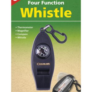 Coghlan's Black Whistle 6.875 in. H X 4.00 in. W X 0.75 in. L 1 pk