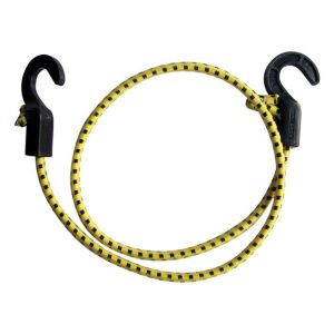 Keeper Zip Cord Yellow Bungee Cord 40 in. L X 0.315 in. 1 pk