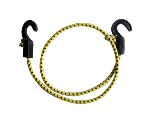 Keeper Zip Cord Yellow Bungee Cord 40 in. L X 0.315 in. 1 pk