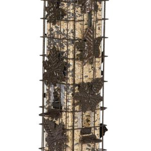 Perky-Pet Squirrel-Be-Gone Wild Bird 2 lb Metal/Plastic Bird Feeder 6 ports