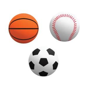 Macgregor Mini Mac Assorted Rubber Bounce Ball 1 pk