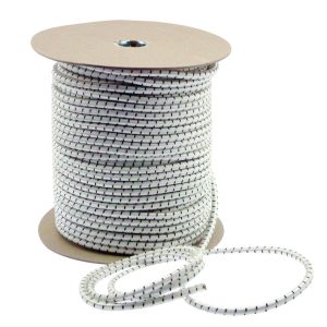 Keeper White Bungee Cord 300 in. L X 5/16 in. 1 pk