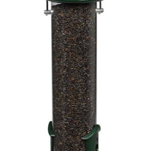 Audubon Finch 1.5 lb Metal Thistle Tube Bird Feeder 4 ports