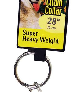 PDQ Silver Steel Dog Choke Chain Collar Large/X-Large
