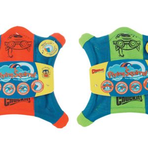 Chuckit! Assorted Flying Squirrel Canvas Dog Toy Medium 1 pk
