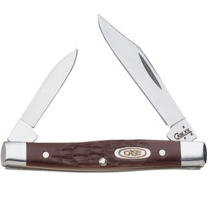 Case Working Small Pen Brown Stainless Steel 2.63 in. Pocket Knife