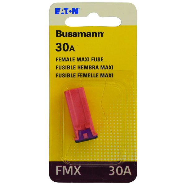 Bussmann 30 amps FMX Pink Female Maxi Fuse 1 pk