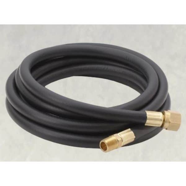 Bayou Classic Stainless Steel High Pressure LP Hose 120 in. L