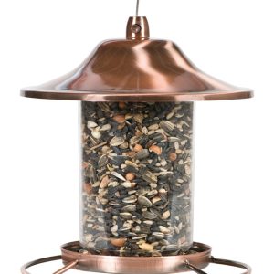 Perky-Pet Wild Bird 2 lb Metal/Plastic Panorama Bird Feeder 1 ports