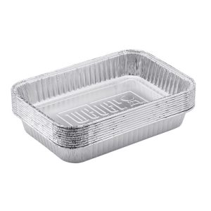 Weber Aluminum Drip Pan 8.6 in. L X 6 in. W