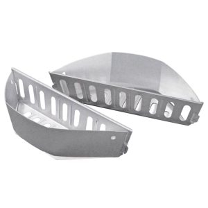 Weber Aluminum/Steel Briquette Holder 14.2 in. L X 3.6 in. W