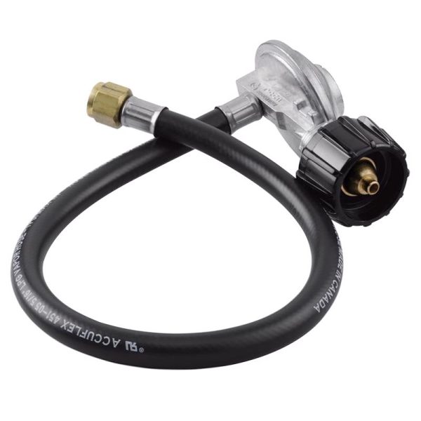 Weber Rubber Gas Line Hose and Regulator 21 in. L X 4 in. W